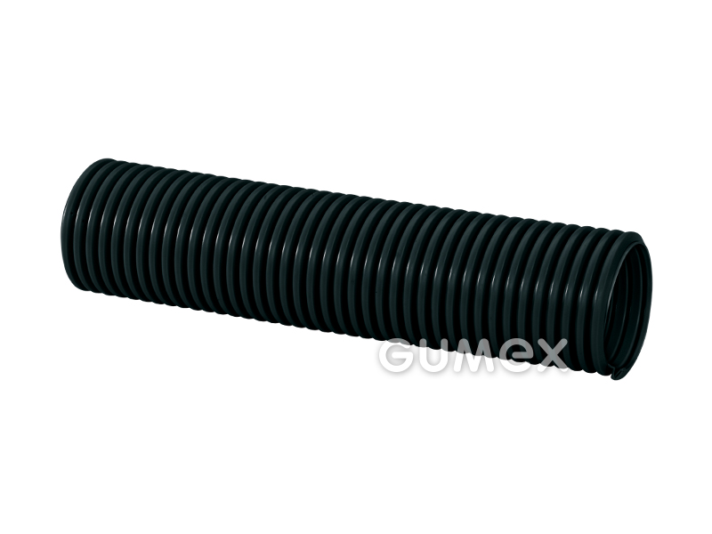 Antistatická vysavačová hadice, 25/32,2mm, EVA 373 EC, -0,5bar, odpor <10.6 Ω, EVA, -25°C/+65°C, černá